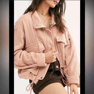 Free People Eyes On You Surplus Jacket, size small